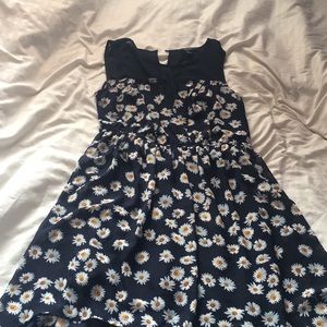 Floral high low dress